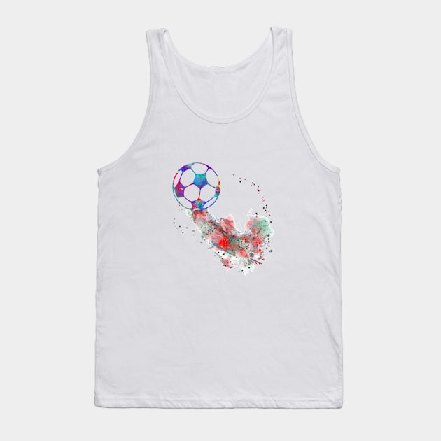 Soccer ball Tank Top by RosaliArt